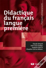 Capa do artigo Didactique Du Francais Langue Premiere