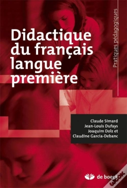 Capa do artigo Didactique Du Francais Langue Premiere