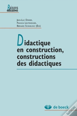 Capa do artigo Didactique En Construction, Constructions Des Didactiques