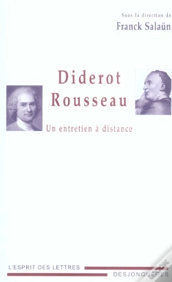 Capa do artigo Diderot-Rousseau : Un Entretien A Distance