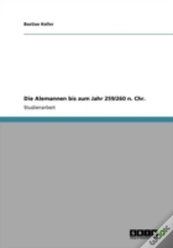 Capa do artigo Die Alemannen Bis Zum Jahr 259/260 N. Chr.