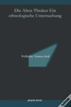 Capa do artigo Die Alten Thraker Ein Ethnologische Untersuchung