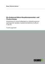 Die Analyseverfahren Hauptkomponenten- Und Clusteranalyse - Preview