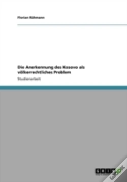 Capa do artigo Die Anerkennung Des Kosovo Als Vaã‚Â¶Lkerrechtliches Problem