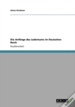 Capa do artigo Die Anfaã‚Â¤Nge Des Judentums Im Deutschen Reich