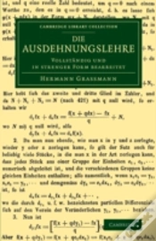 Capa do artigo Die Ausdehnungslehre