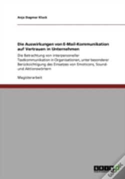 Capa do artigo Die Auswirkungen Von E-Mail-Kommunikation Auf Vertrauen In Unternehmen