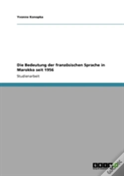 Capa do artigo Die Bedeutung Der Franzosischen Sprache In Marokko Seit 1956