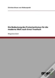 Capa do artigo Die Bedeutung Des Protestantismus Fur Die Moderne Welt Nach Ernst Troeltsch