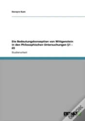 Capa do artigo Die Bedeutungskonzeption Von Wittgenstein In Den Philosophischen Untersuchungen A1 Aã¢Â€Šâ¬" 65