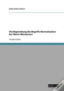 Capa do artigo Die Begrundung Des Begriffs Normalisation Bei Maria Montessori