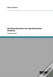 Capa do artigo Die Besonderheiten Des Obersaã‚Â¤Chsischen Dialektes