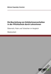 Capa do artigo Die Beurteilung Von Schulerinnenverhalten In Der Pflichtschule Durch Lehrerinnen