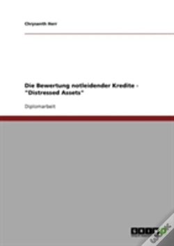 Capa do artigo Die Bewertung Notleidender Kredite - "Distressed Assets"