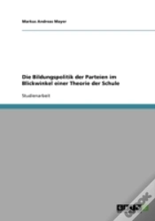 Capa do artigo Die Bildungspolitik Der Parteien Im Blickwinkel Einer Theorie Der Schule