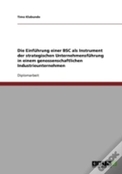 Capa do artigo Die Einf Hrung Einer Bsc Als Instrument