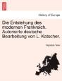 Die Entstehung Des Modernen Frankreich. - Preview