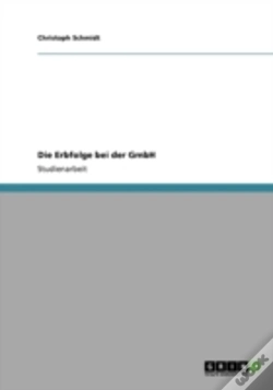 Capa do artigo Die Erbfolge Bei Der Gmbh