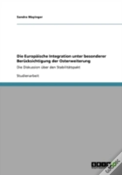 Capa do artigo Die Europaã‚Â¤Ische Integration Unter Besonderer Beracksichtigung Der Osterweiterung