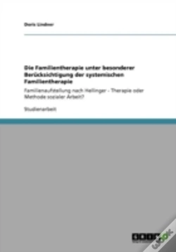Capa do artigo Die Familientherapie Unter Besonderer Beracksichtigung Der Systemischen Familientherapie