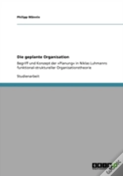 Capa do artigo Die Geplante Organisation