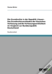 Capa do artigo Die Grundrechte In Der Republik Litauen