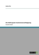 Die Haftung Bei Insolvenzverschleppung