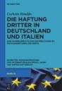 Die Haftung Dritter In Deutschland Und I - Preview