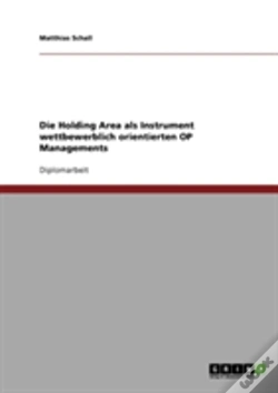 Capa do artigo Die Holding Area Als Instrument Wettbewerblich Orientierten Op Managements