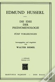 Capa do artigo Die Idee Der Phanomenologie