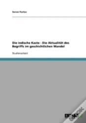Capa do artigo Die Indische Kaste - Die Aktualitat Des Begriffs Im Geschichtlichen Wandel