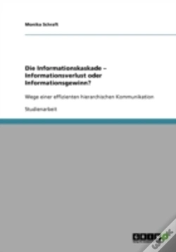 Capa do artigo Die Informationskaskade - Informationsverlust Oder Informationsgewinn?