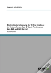 Die Institutionalisierung Der Online Relations Im Unternehmen
