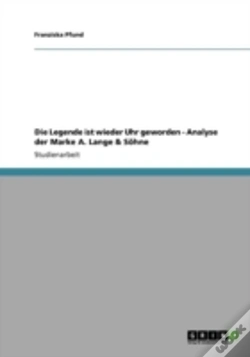 Capa do artigo Die Legende Ist Wieder Uhr Geworden - Analyse Der Marke A. Lange & Saã‚Â¶Hne