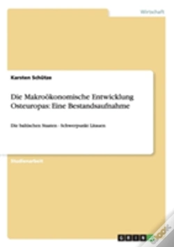 Capa do artigo Die Makrookonomische Entwicklung Osteuropas