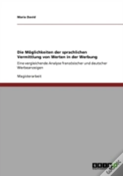 Capa do artigo Die Moglichkeiten Der Sprachlichen Vermittlung Von Werten In Der Werbung