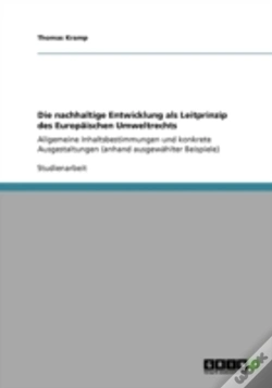 Capa do artigo Die Nachhaltige Entwicklung Als Leitprinzip Des Europaischen Umweltrechts