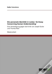 Die Personale Identitaã‚Â¤T In Lockes 'An Essay Concerning Human Understanding'