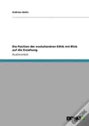 Capa do artigo Die Position Der Evolutionaren Ethik Mit Blick Auf Die Erziehung