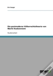 Capa do artigo Die Postmoderne Volkerrechtstheorie Von Martti Koskenniemi