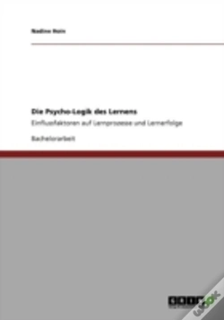 Capa do artigo Die Psycho-Logik Des Lernens