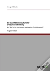 Capa do artigo Die Qualitaã‚Â¤T Interkultureller Erwachsenenbildung