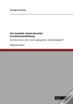 Capa do artigo Die Qualitaã‚Â¤T Interkultureller Erwachsenenbildung