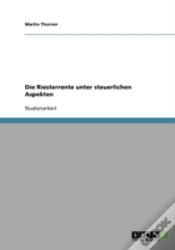 Capa do artigo Die Riesterrente Unter Steuerlichen Aspekten