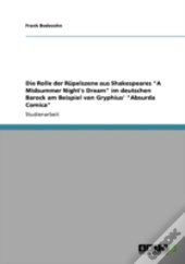 Die Rolle Der Rupelszene Aus Shakespeares 