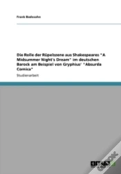 Capa do artigo Die Rolle Der Rupelszene Aus Shakespeares "A Midsummer Night