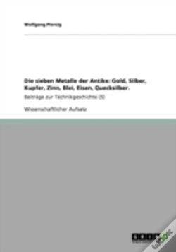 Capa do artigo Die Sieben Metalle Der Antike