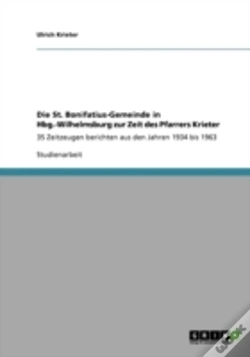 Capa do artigo Die St. Bonifatius-Gemeinde In Hbg.-Wilhelmsburg Zur Zeit Des Pfarrers Krieter