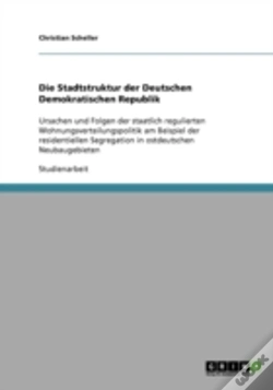 Capa do artigo Die Stadtstruktur Der Deutschen Demokratischen Republik