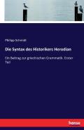 Die Syntax Des Historikers Herodian